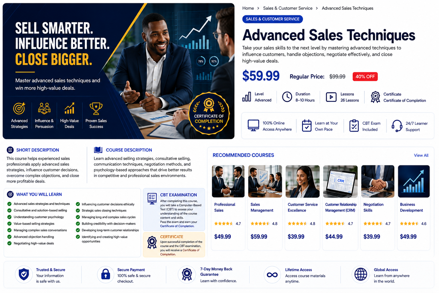 Advanced Sales Techniques